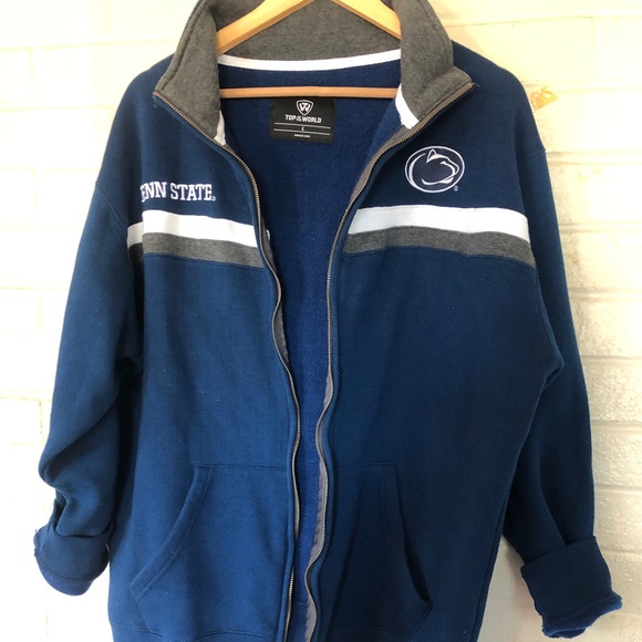 Penn State fleece zip up sweater. - Picture 2 of 4